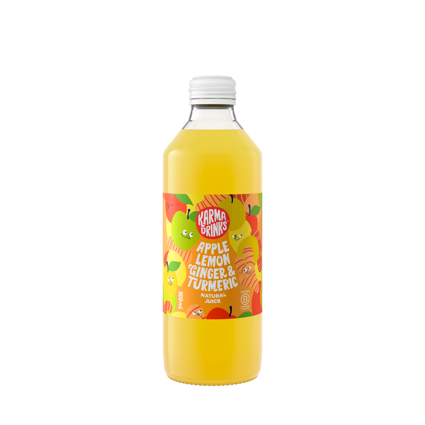 Apple, Lemon, Ginger & Turmeric Juice
