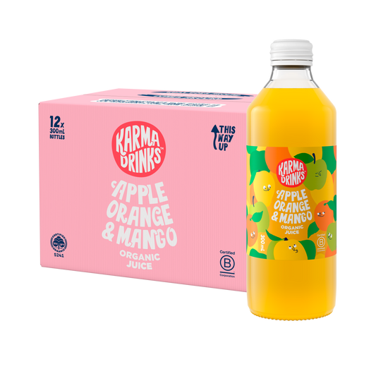 Apple, Orange & Mango Juice